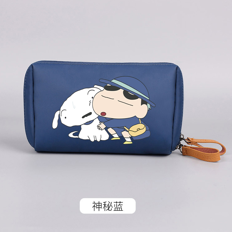 Blush Brush Kabuki - Cute Crayons Shin-chan Women Cosmetics Bag