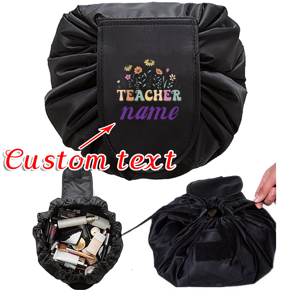 Beauty Makeup Names - Customized Product Name Lazy Makeup Bag