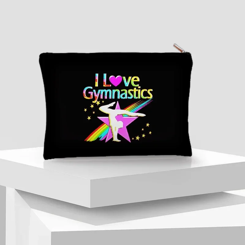 I Love Gymnastics Zipper Pouch - огляд і ціна Beauty Makeup Lipstick