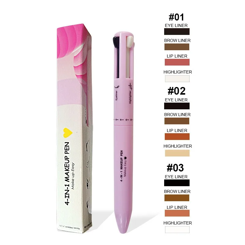 4 In 1 Eyebrow Pencil Lip Line - огляд і ціна Beauty Makeup Drawing
