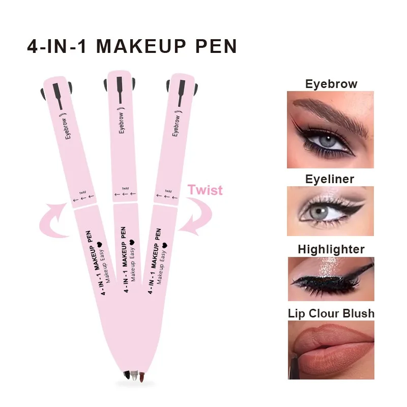 4 In 1 Eyebrow Pencil Lip Line - огляд і ціна Beauty Makeup Drawing