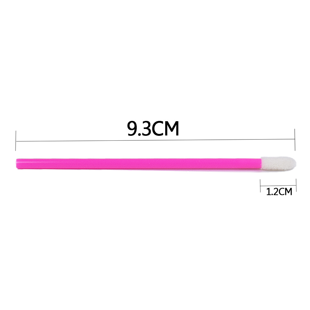 50Pcs Disposable Lip Brush Eye - огляд і ціна Blush Brush Kabuki