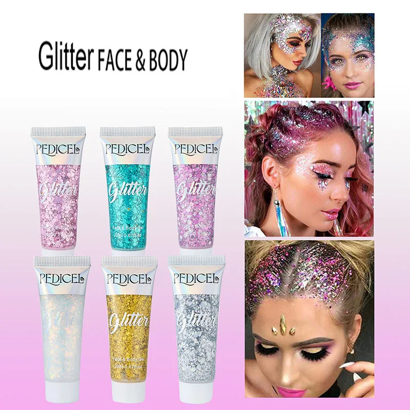 Eye Glitter Nail Hair Body Fac - огляд і ціна Body Shimmer Lotion