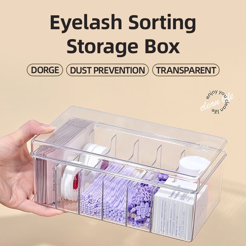 Transparent Eyelash Beauty Org - огляд і ціна Beauty Makeup Box