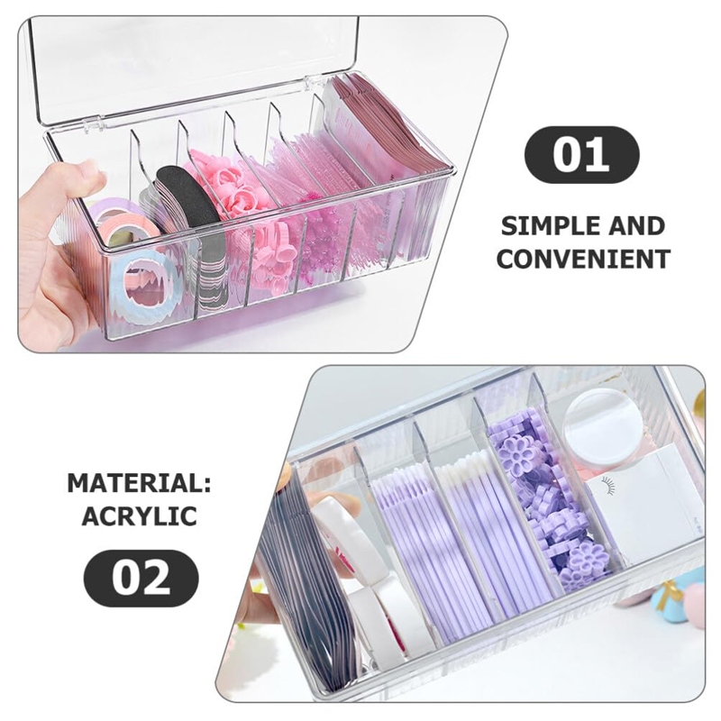 Transparent Eyelash Beauty Org - огляд і ціна Beauty Makeup Box