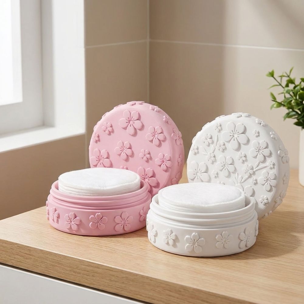 3D Printed Makeup Cotton Stora - огляд і ціна Beauty Makeup Box