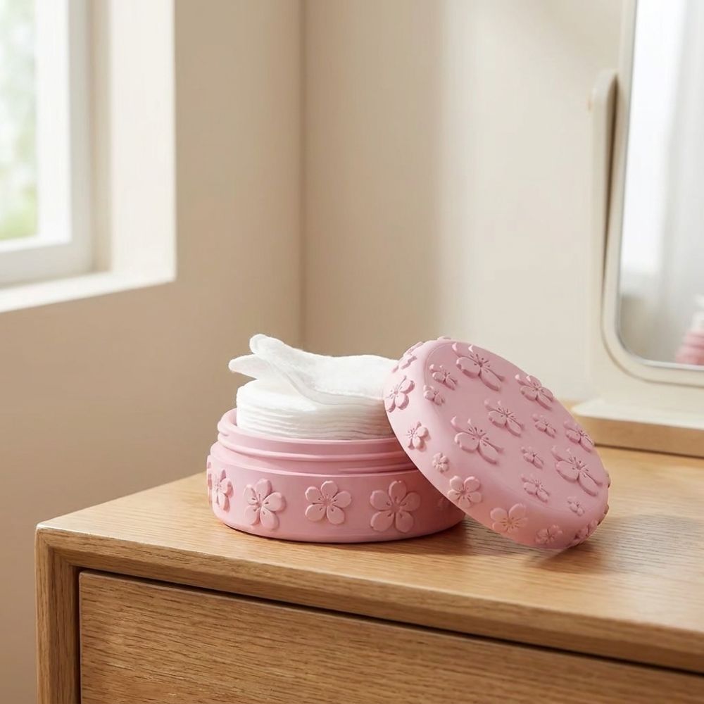 3D Printed Makeup Cotton Stora - огляд і ціна Beauty Makeup Box