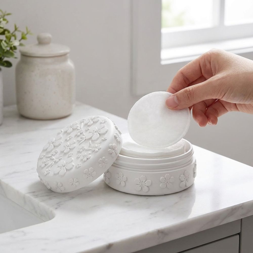 3D Printed Makeup Cotton Stora - огляд і ціна Beauty Makeup Box