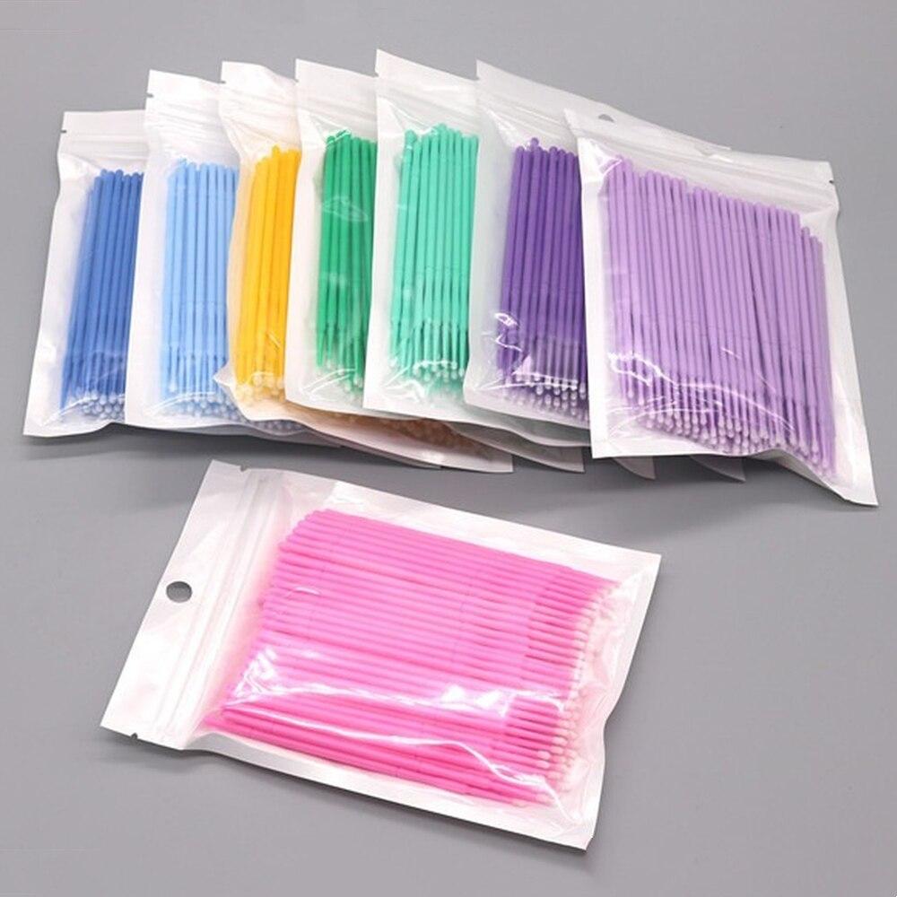 100pcs/lot Micro Brushes Make  - огляд і ціна Blush Brush Kabuki