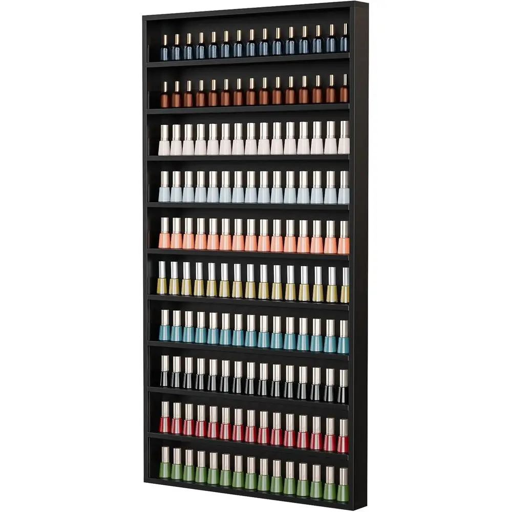 10-Tier Wooden Nail Polish Wal - огляд і ціна Eyeshadow Palette