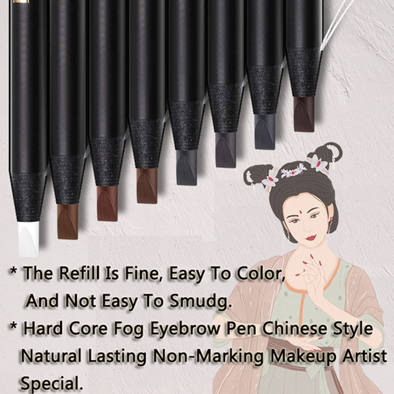 12PCS White Eyebrow Pencil Dra - огляд і ціна Beauty Makeup Drawing