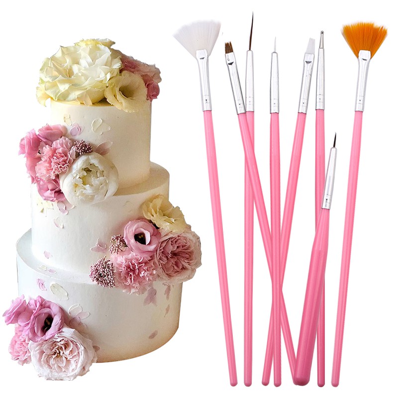 15Pcs/Set Sugar Craft Brush Fo - огляд і ціна Blush Brush Kabuki