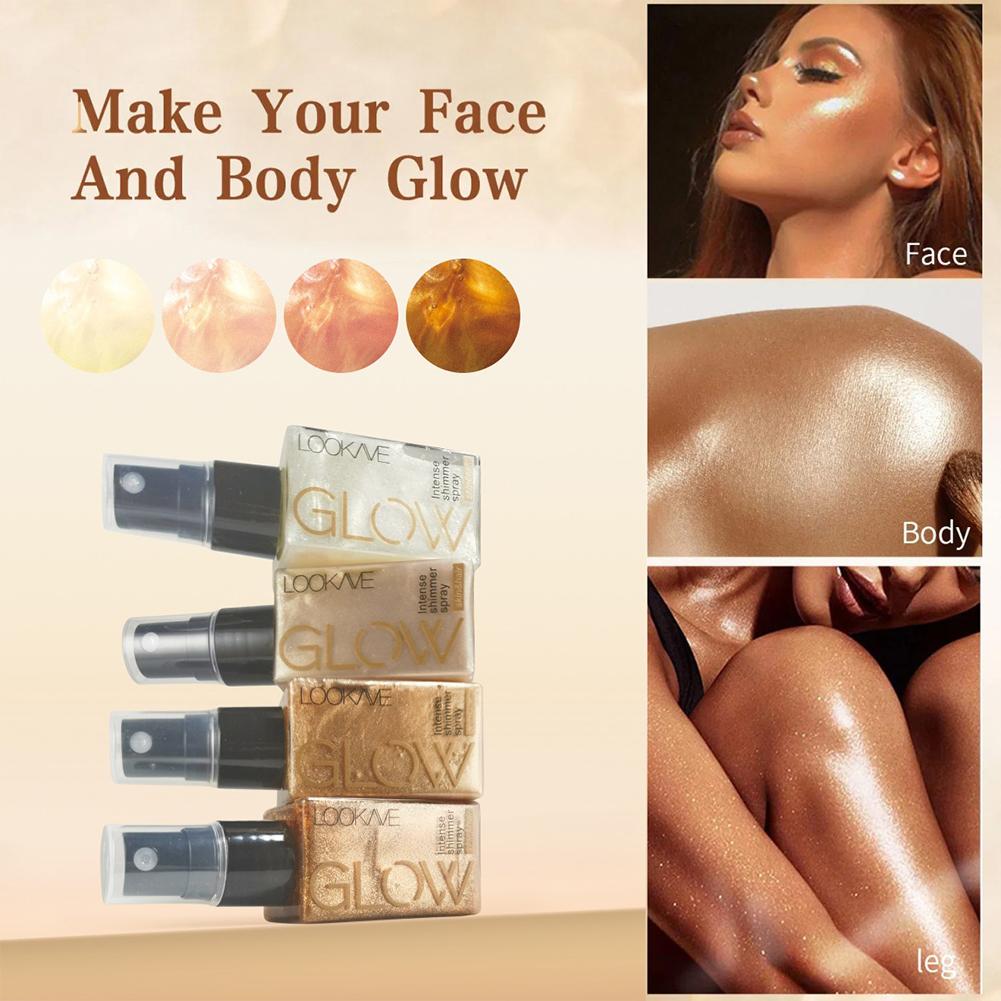 New Shimmer Oil Spray Waterpro - огляд і ціна Body Shimmer Lotion