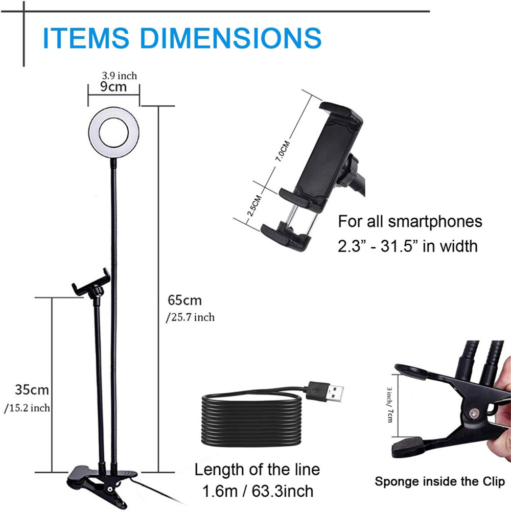 Universal Flexible Mobile Phon - огляд і ціна Led Ring Light