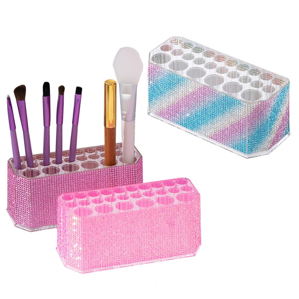 Brush Organizer Acrylic Makeup - огляд і ціна Beauty Makeup Drawing