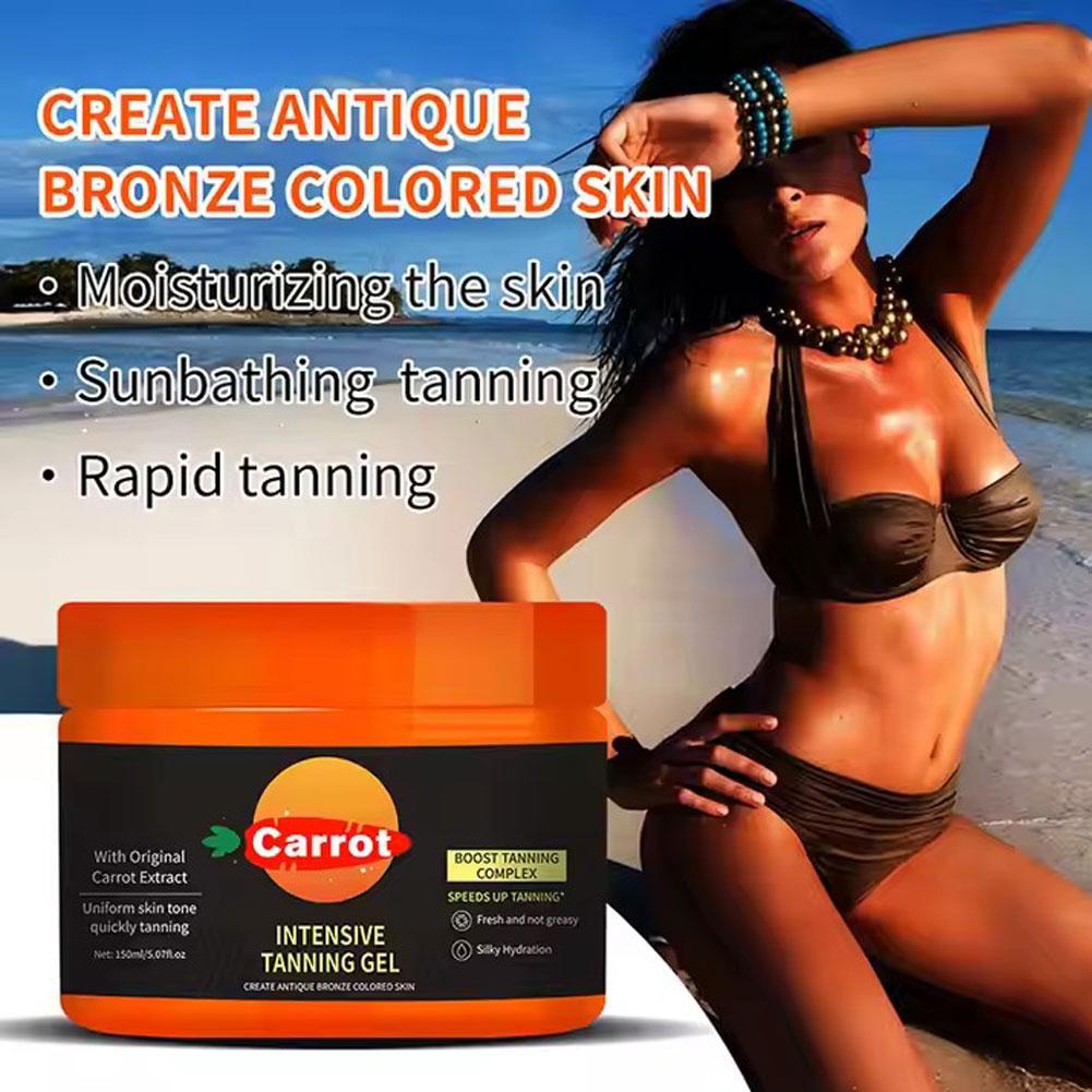 Carrot Shimmer Tanning Gel - S - огляд і ціна Body Shimmer Lotion