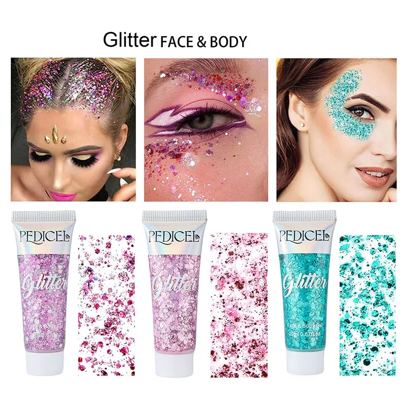 Eye Glitter Nail Hair Body Fac - огляд і ціна Body Shimmer Lotion