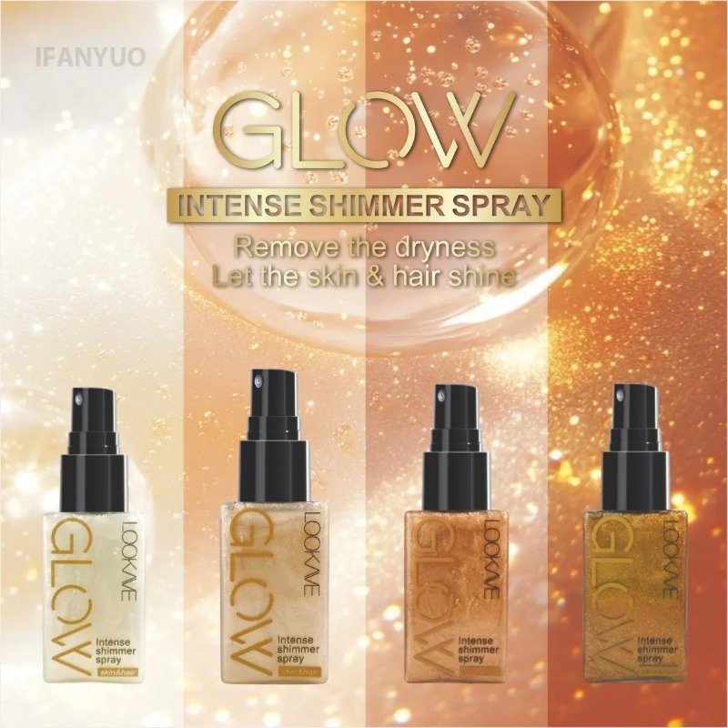 Pearlescent Glitter Spray Shim - огляд і ціна Body Shimmer Lotion