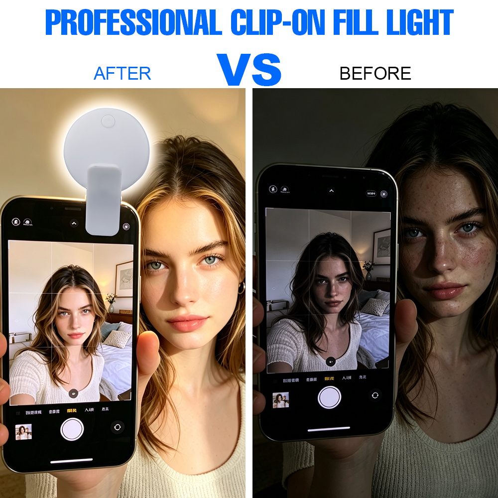 Clip LED Selfie Fill Light 3 B - огляд і ціна Led Ring Light