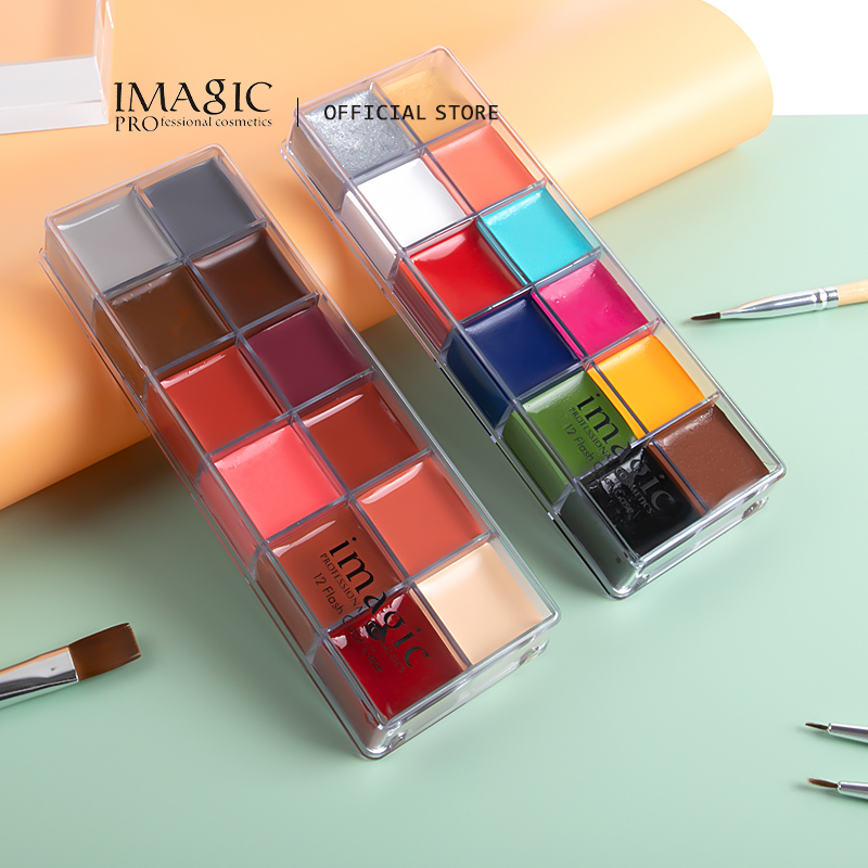 IMAGIC 12Colors Face Body Art  - огляд і ціна Beauty Makeup Drawing