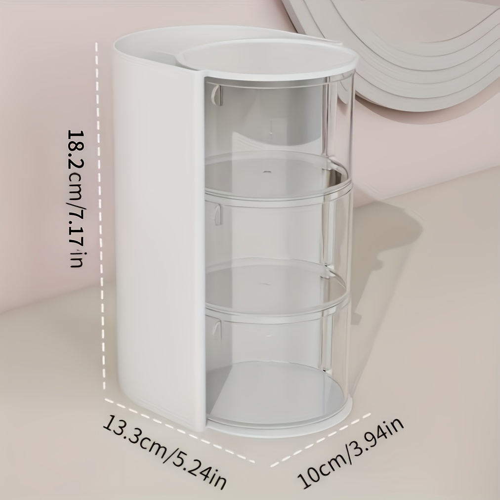 Rotating Cosmetic Storage Box, - огляд і ціна Blush Brush Kabuki