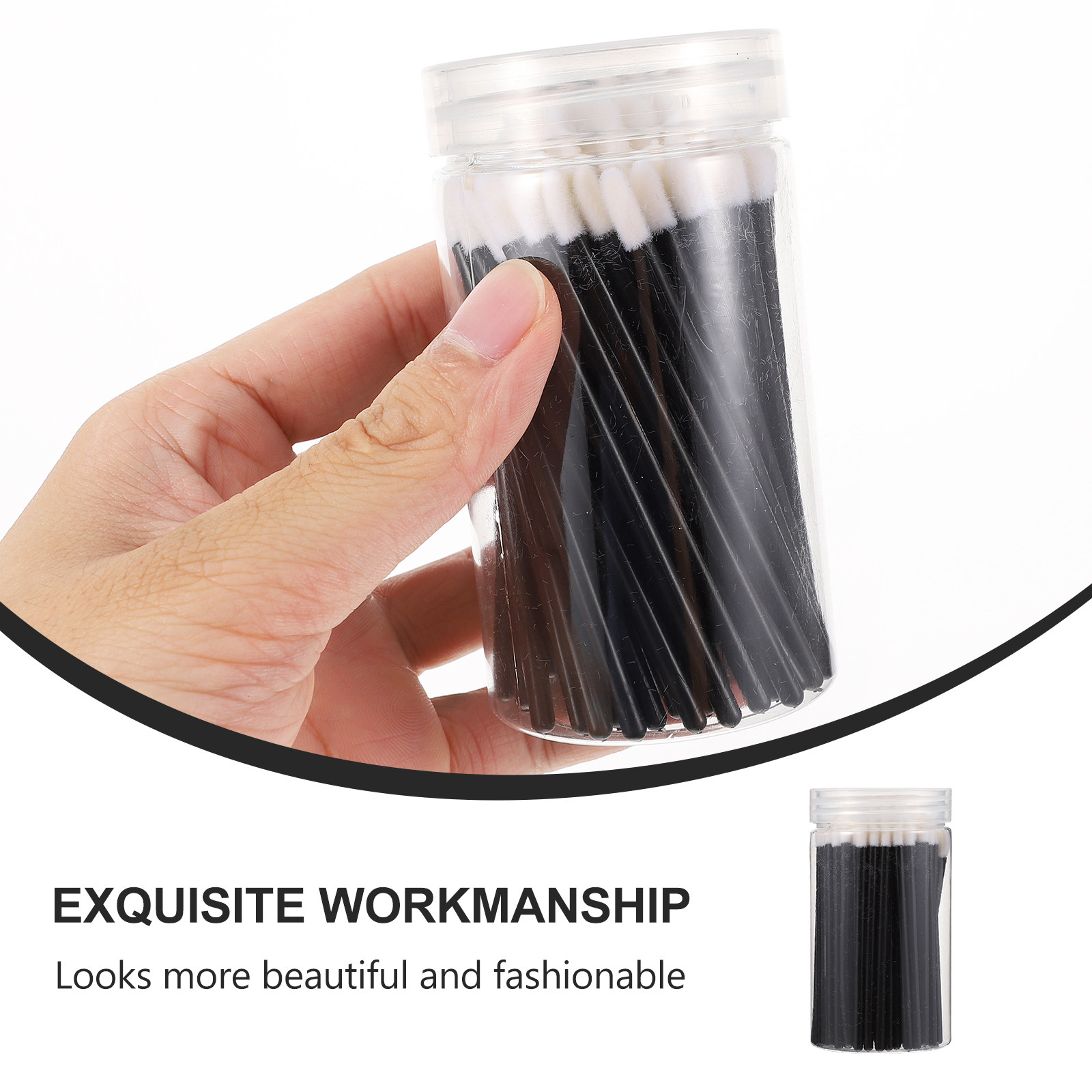 100Pcs Lip Brush Makeup Tools  - огляд і ціна Beauty For Makeup