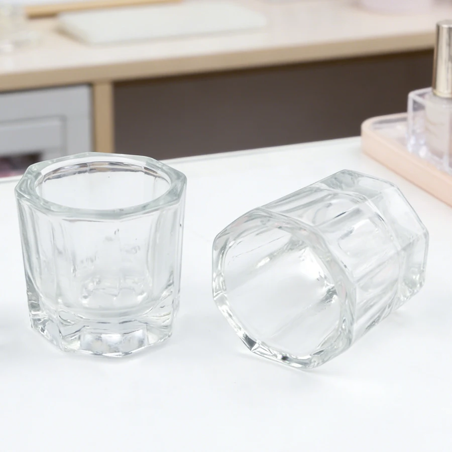 1Pc Mini Crystal Glass, Clear  - огляд і ціна Blush Brush Kabuki