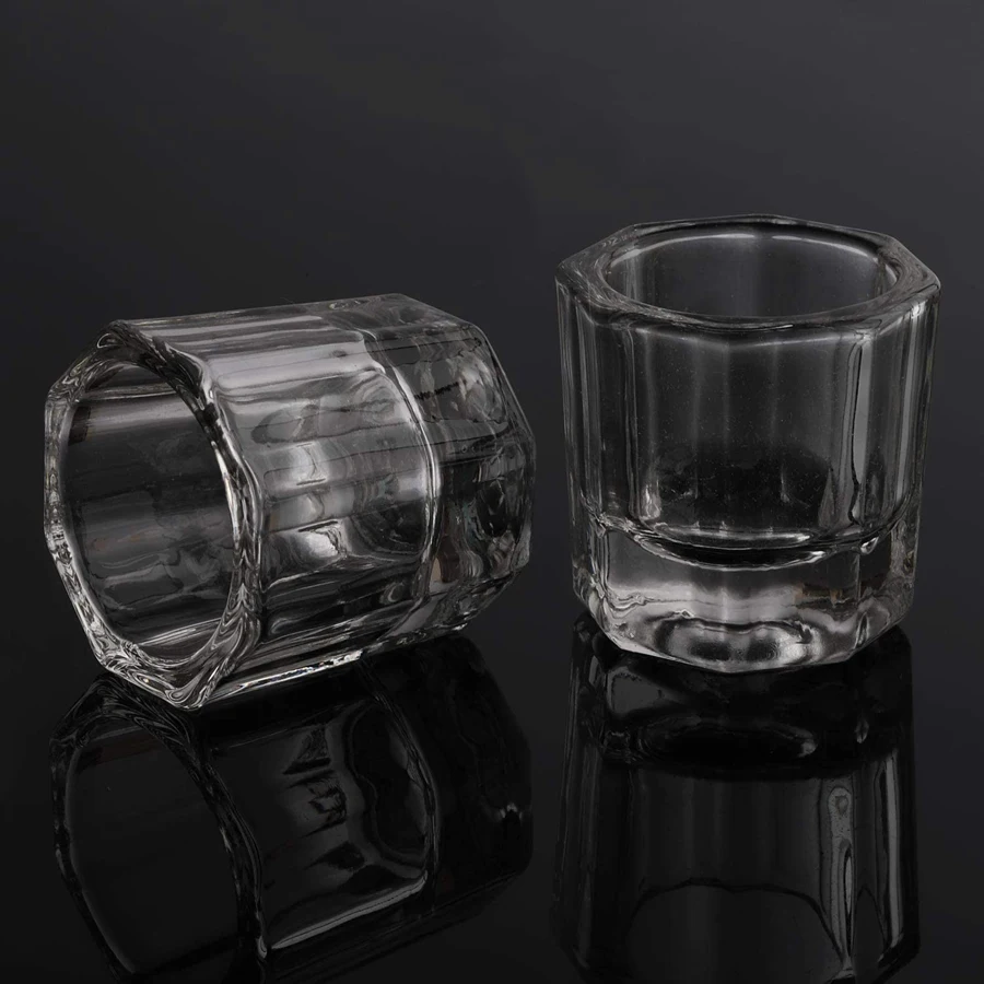 1Pc Mini Crystal Glass, Clear  - огляд і ціна Blush Brush Kabuki