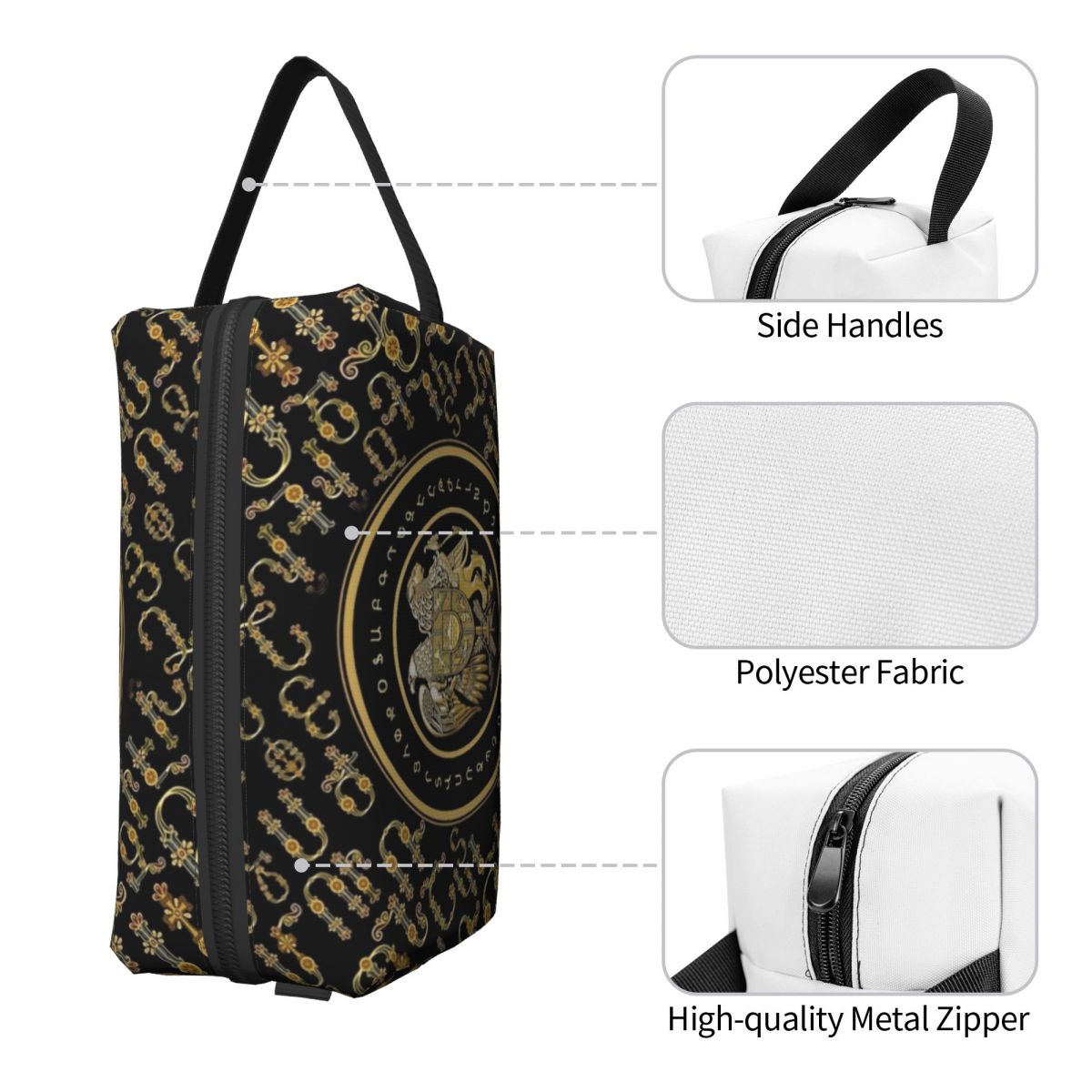 Custom Armenian Coat Of Arms T - огляд і ціна Beauty Makeup Kit Box
