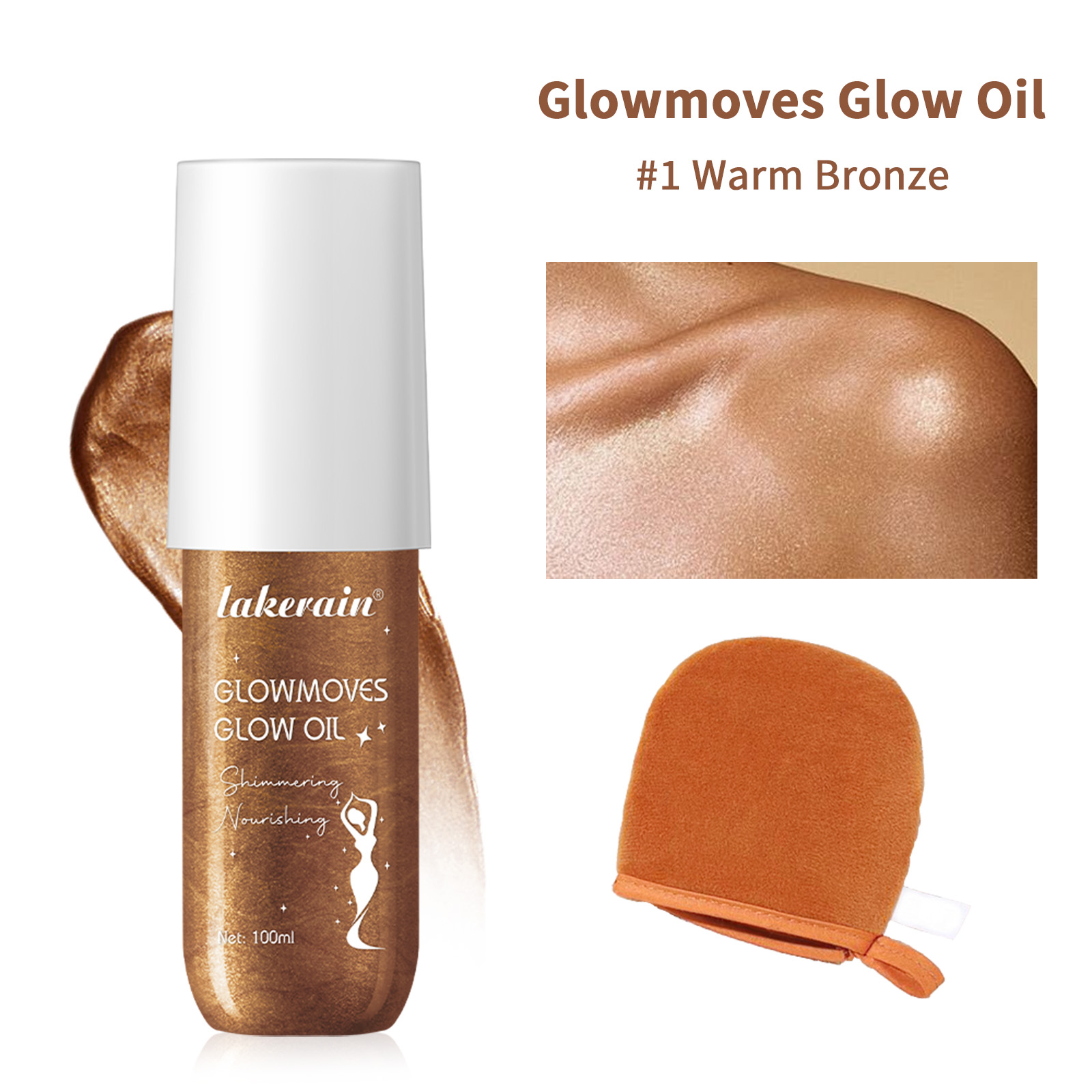 100ml Glow Shimmer Body Lotion - огляд і ціна Body Shimmer Lotion