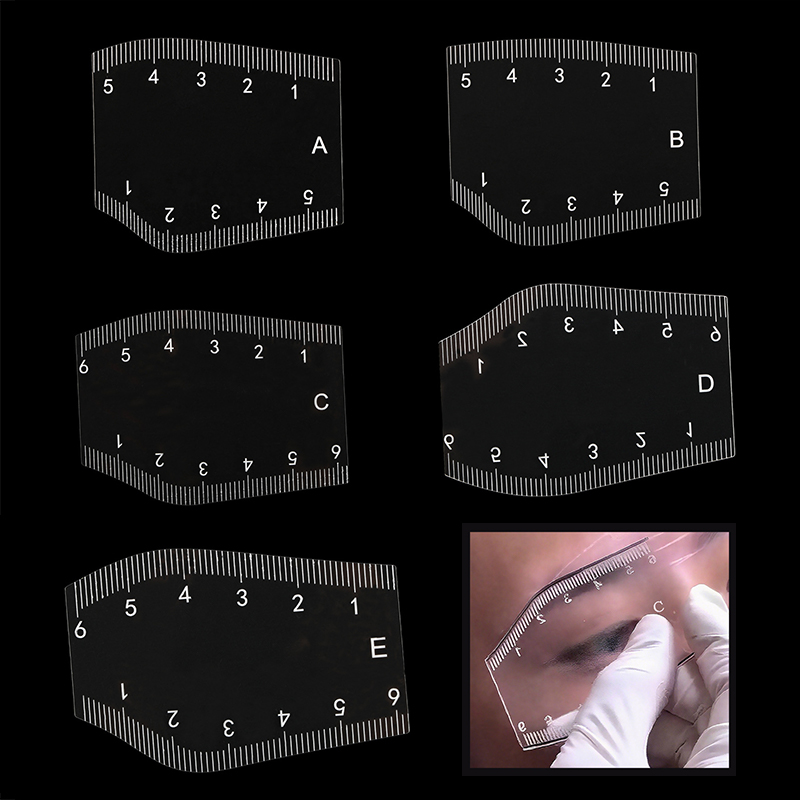 5Pcs Durable Portable Brow Sha - огляд і ціна Beauty Makeup Drawing