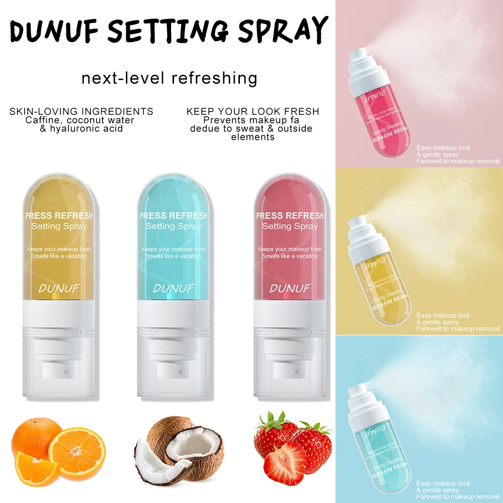 DUNUF 1 Pcs Moisturizing Makeu - огляд і ціна Setting Spray