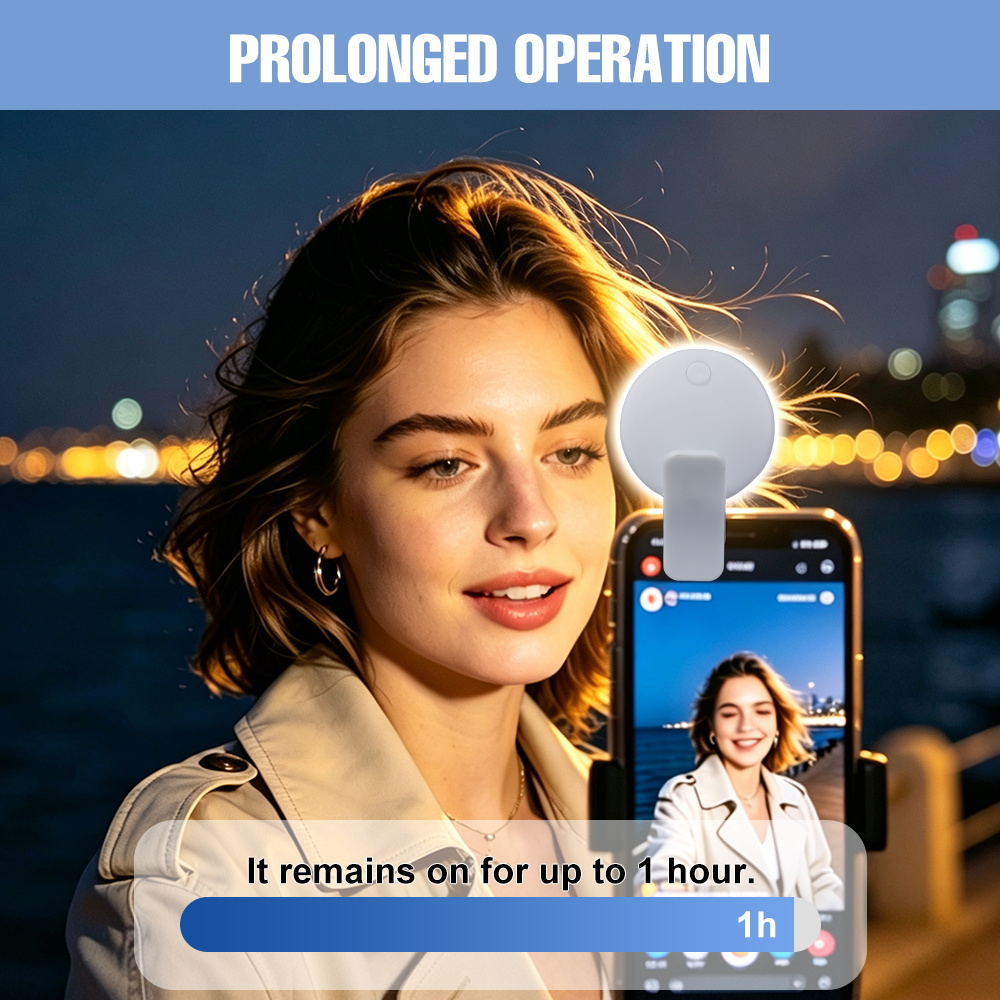 Portable Clip‑on Selfie Ring L - огляд і ціна Led Ring Light