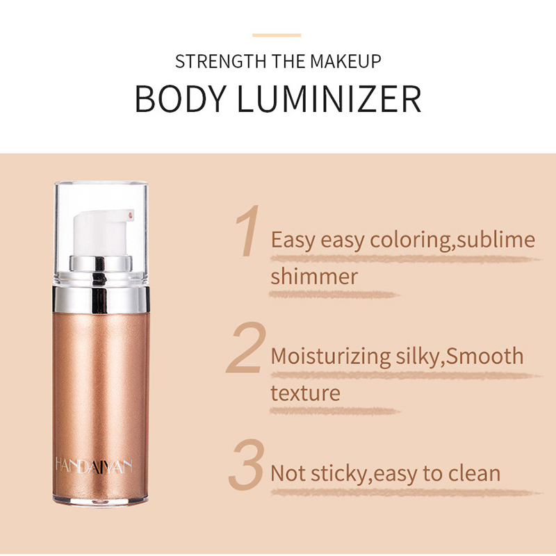 Face Body Glow Highlighter Ill - огляд і ціна Body Shimmer Lotion