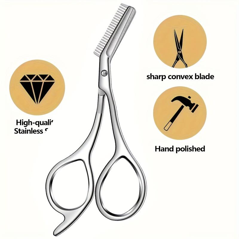 Stainless Steel Eyebrow Scisso - огляд і ціна Beauty Works Makeup