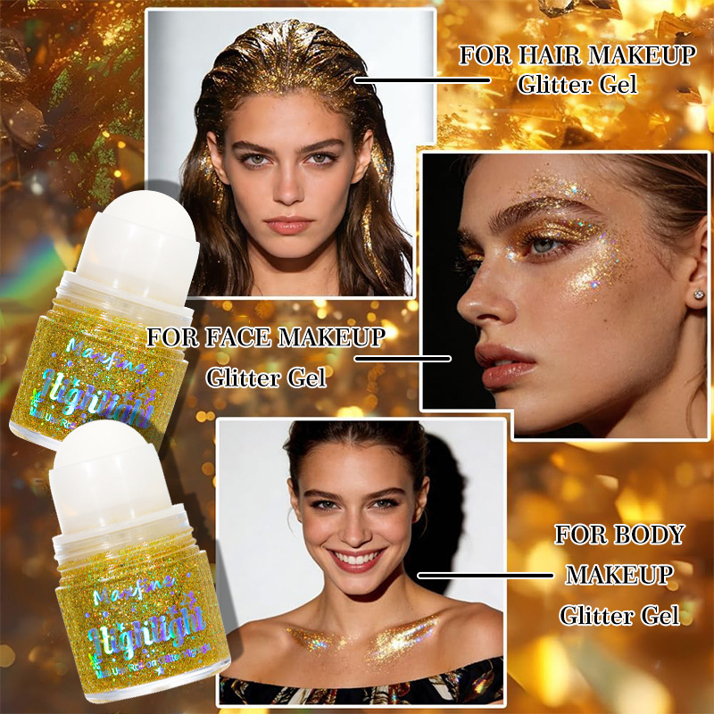 Roll-on Glitter Highlight Mult - огляд і ціна Body Shimmer Lotion