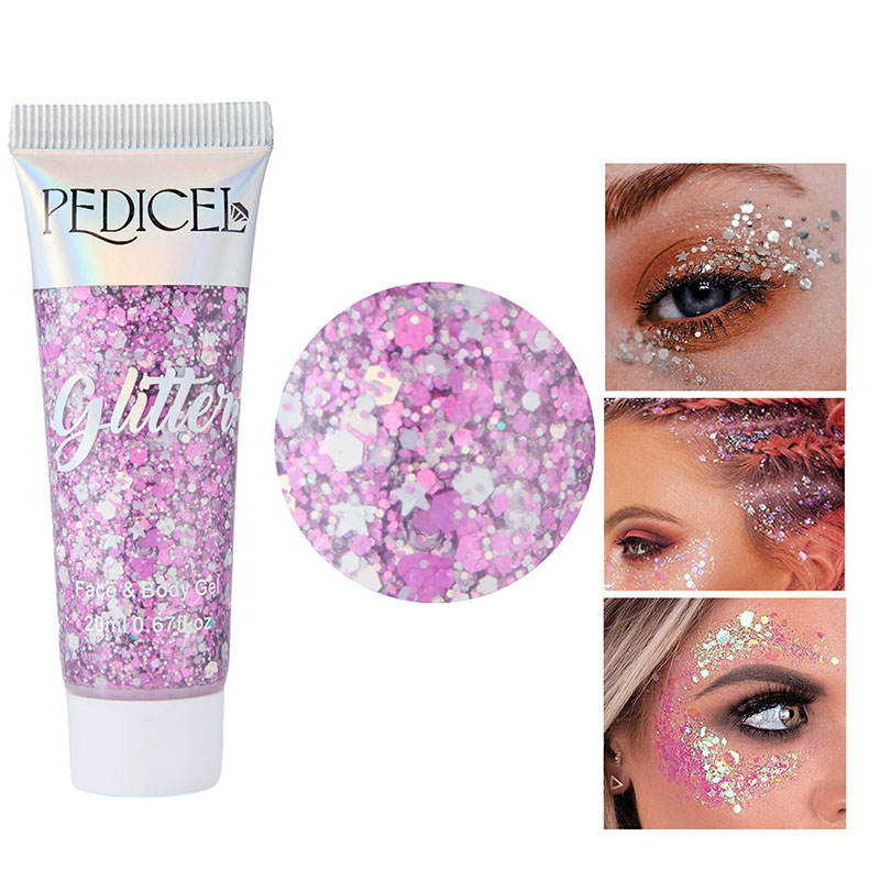Face Glitter Gel Cream Jewels  - огляд і ціна Body Shimmer Lotion
