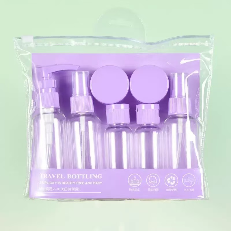 7PCS Travel Bottle Bag Wash Se - огляд і ціна Setting Spray