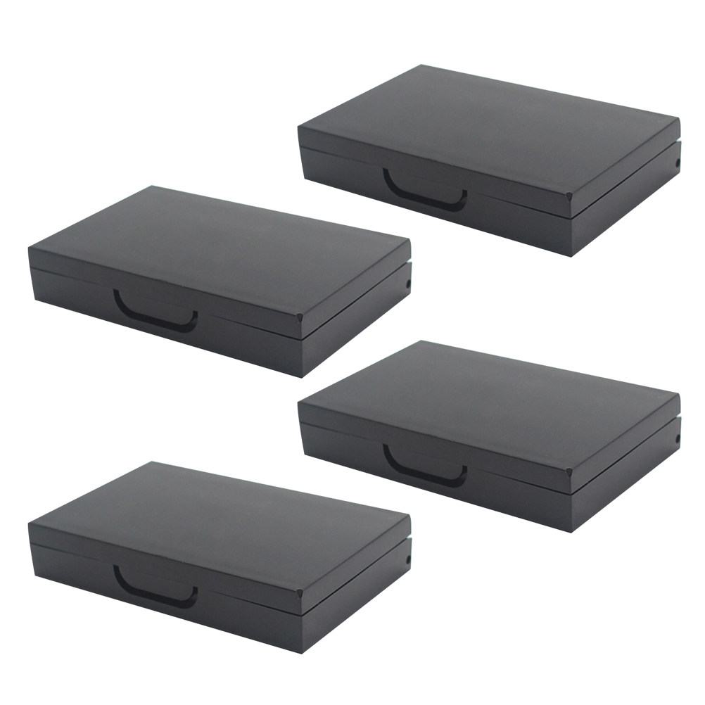 4Pcs Empty Eyeshadow Box Black - огляд і ціна Eyeshadow Palette