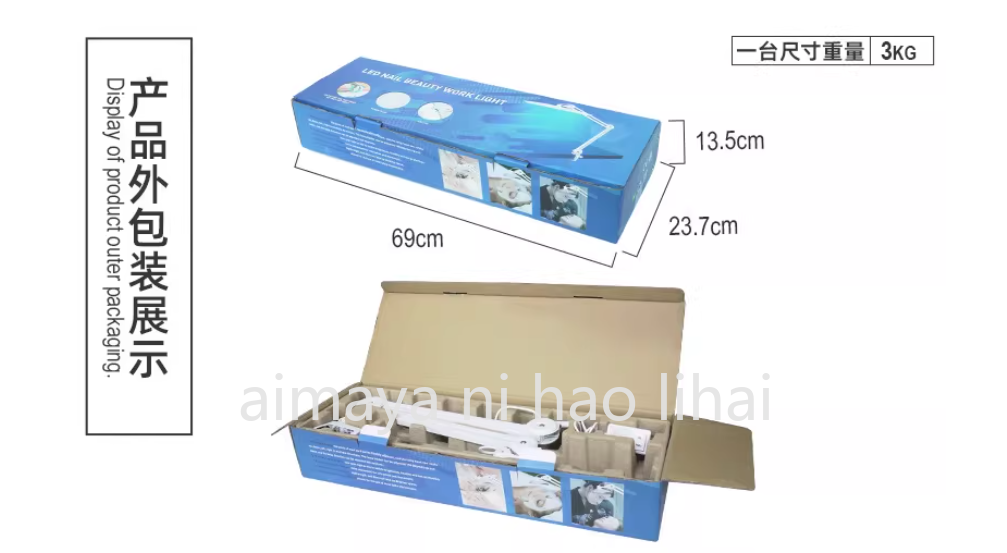 LED Long Arm Desk Lamp Makeup  - огляд і ціна Beauty Works Makeup