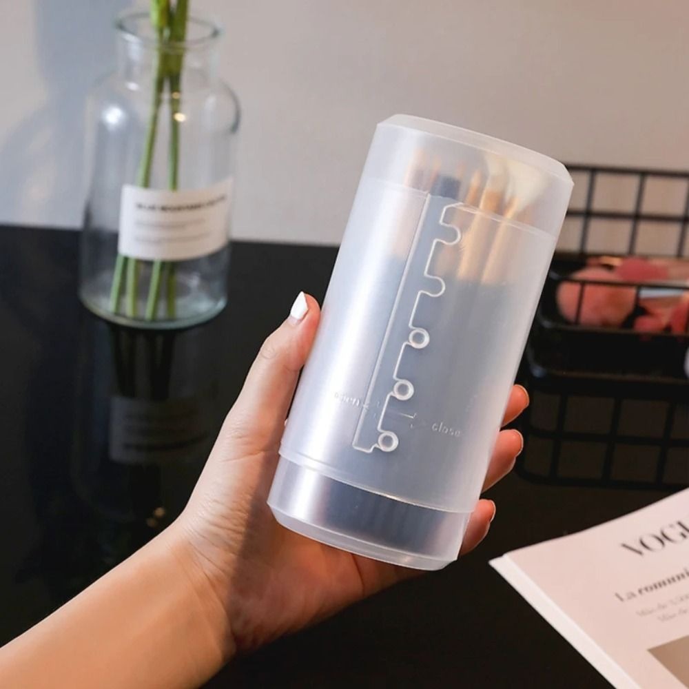Transparent Makeup Brush Holde - огляд і ціна Beauty Makeup Box