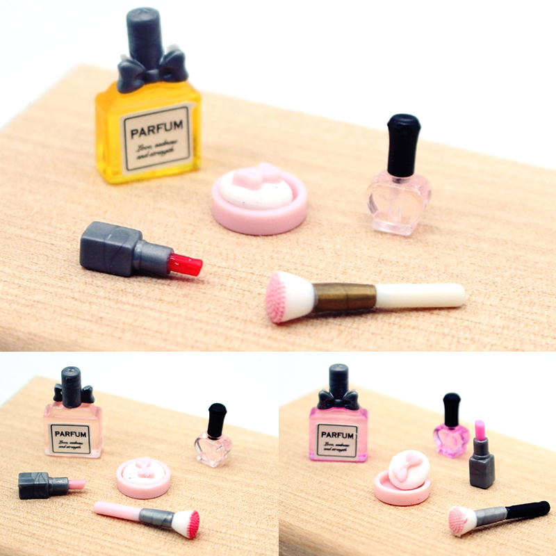 1 Set 1:12 Dollhouse Miniature - огляд і ціна Blush Brush Kabuki