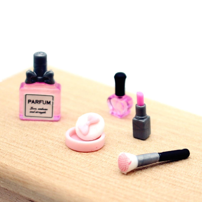 1 Set 1:12 Dollhouse Miniature - огляд і ціна Blush Brush Kabuki