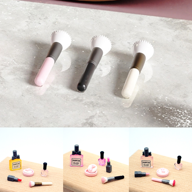 1 Set 1:12 Dollhouse Miniature - огляд і ціна Blush Brush Kabuki