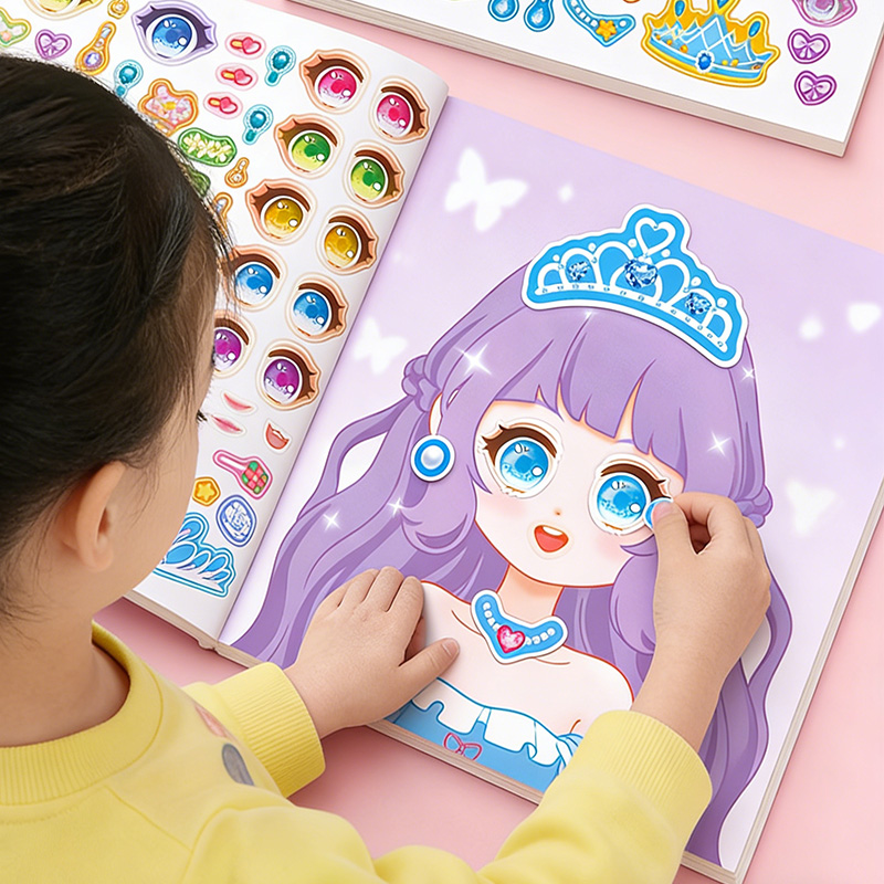 Princess Makeup Stickers, DIY  - огляд і ціна Beauty Makeup Game