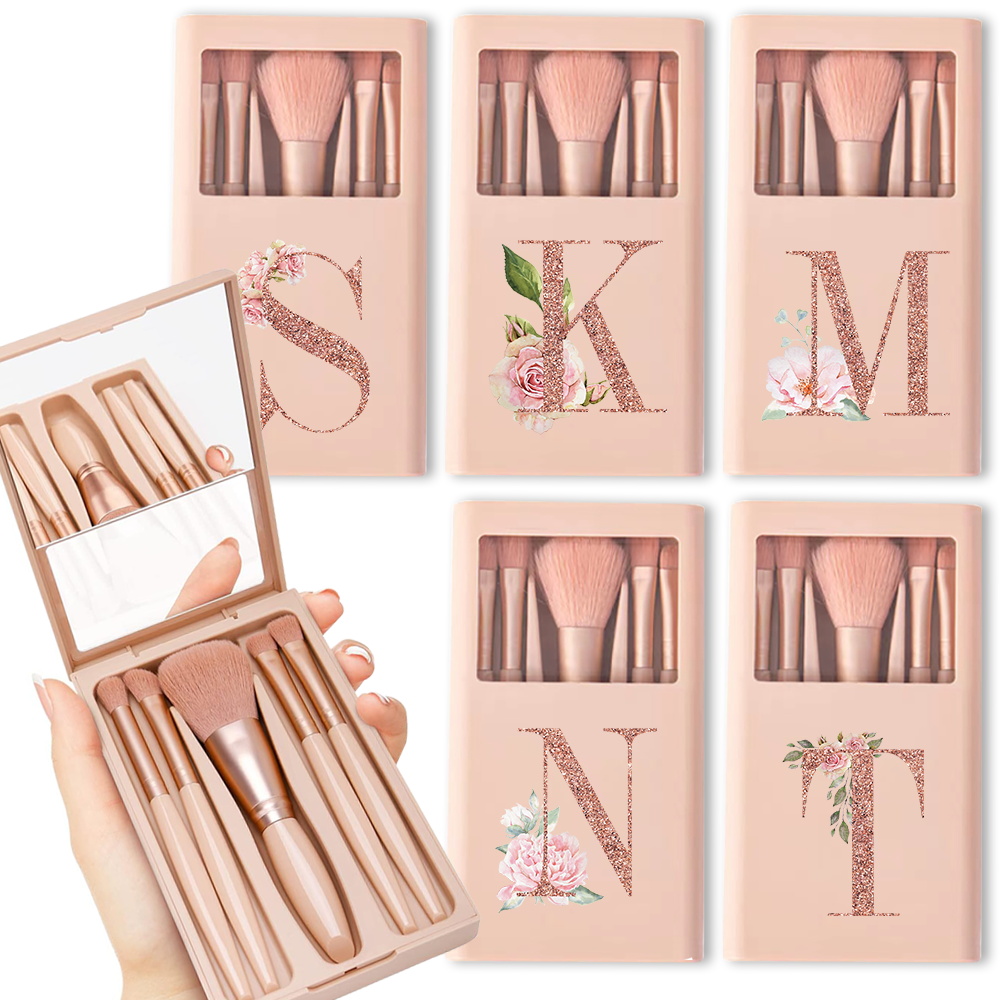 5pcs Cosmetic Brush Kit With M - огляд і ціна Beauty Makeup Kit Box