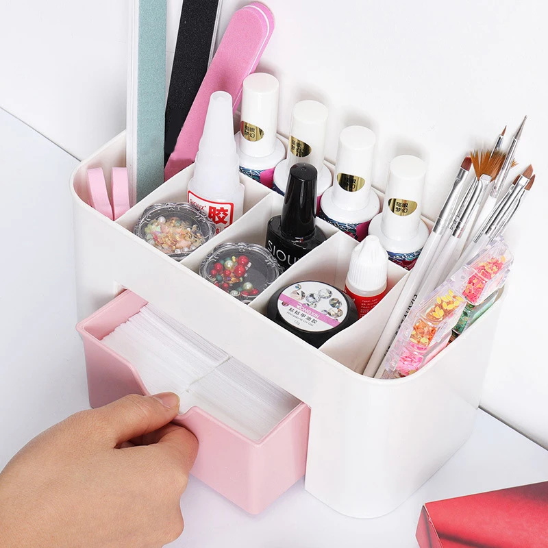 Nail Art Organizer Desktop Dra - огляд і ціна Beauty Makeup Lipstick