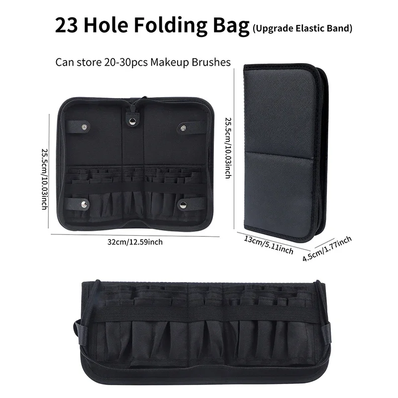 29/23 Holes Foldable Makeup Br - огляд і ціна Blush Brush Kabuki