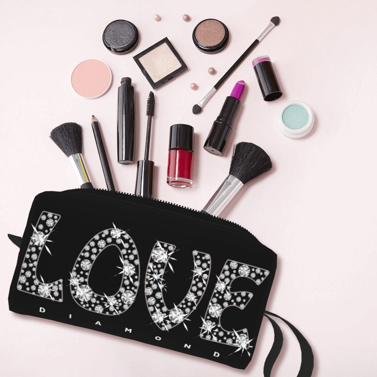 Custom Love Diamond Toiletry B - огляд і ціна Beauty Makeup Kit Box